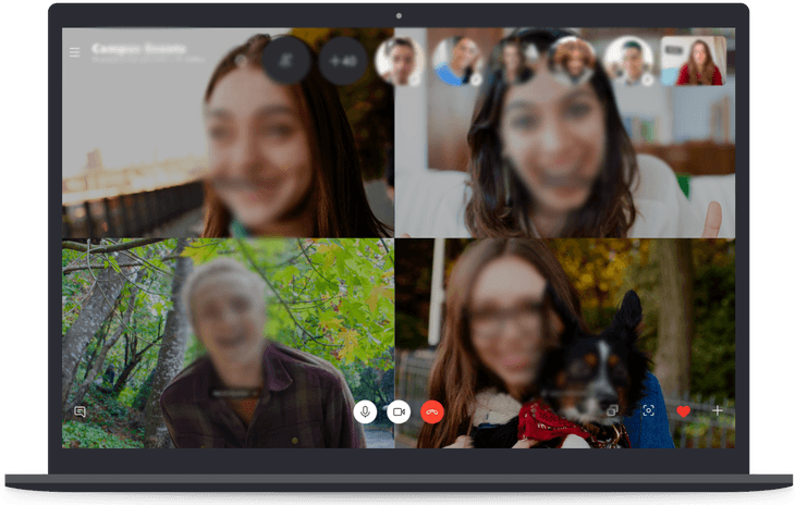 Group video calls