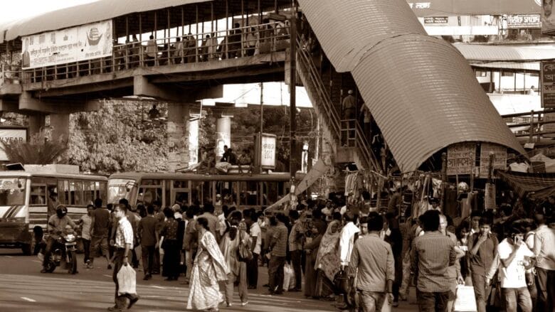 Dhaka road — Mohammad Tauheed