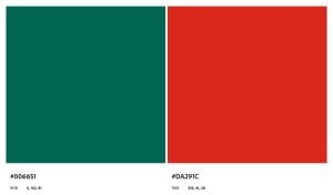Bangladesh National Flag's colour's Hex and RGB