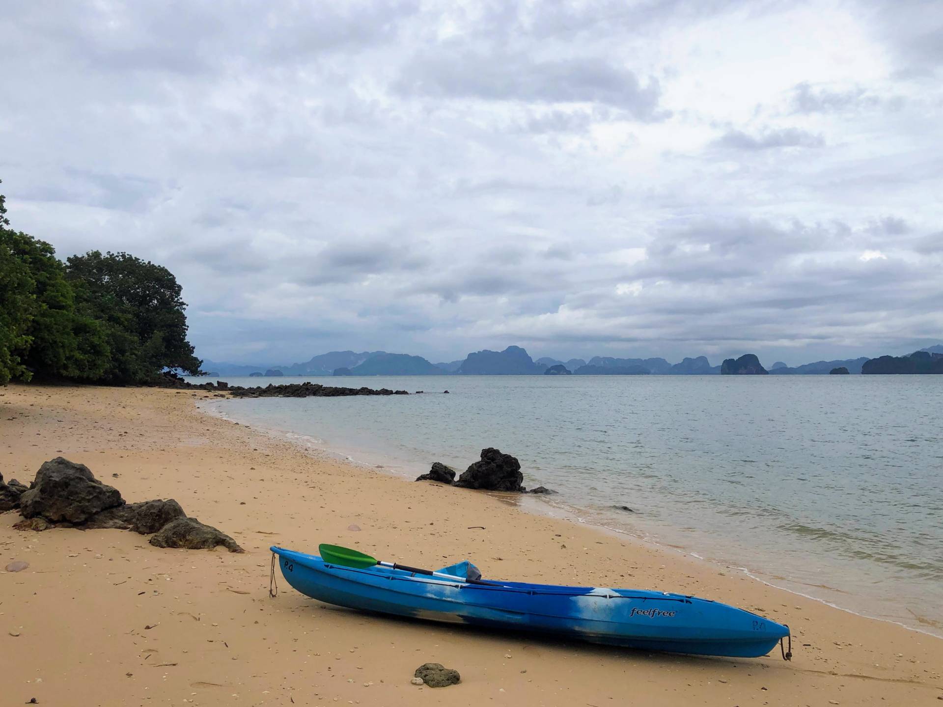 A beach to myself, Koh Yao Noi