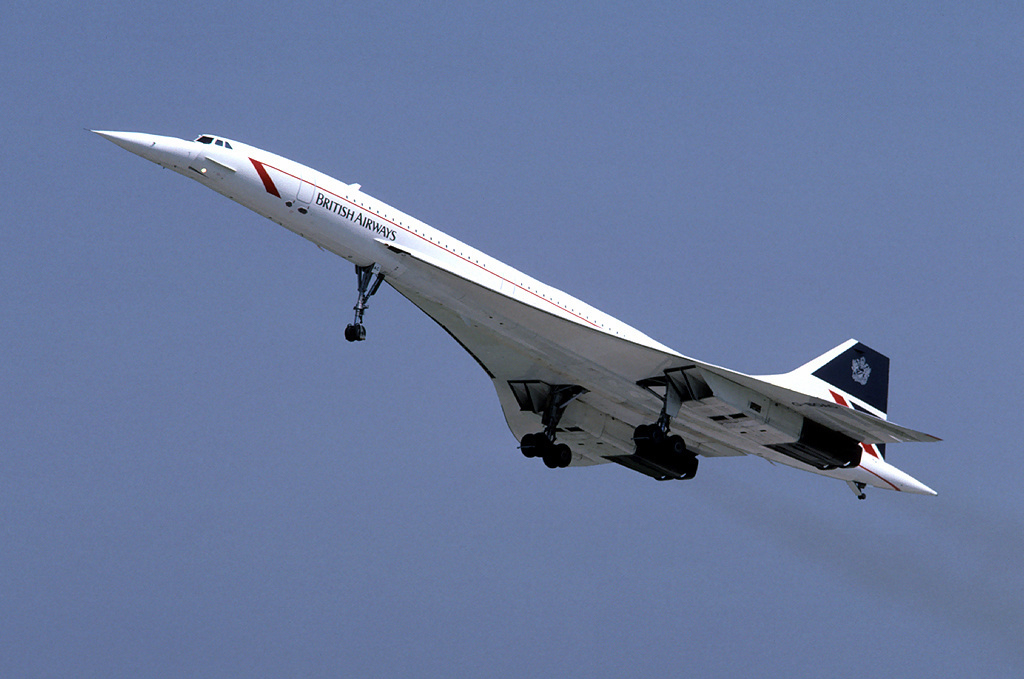 British Airways Concorde, May 1986, Photo by: Eduard Marmet (opensource CC3.0)